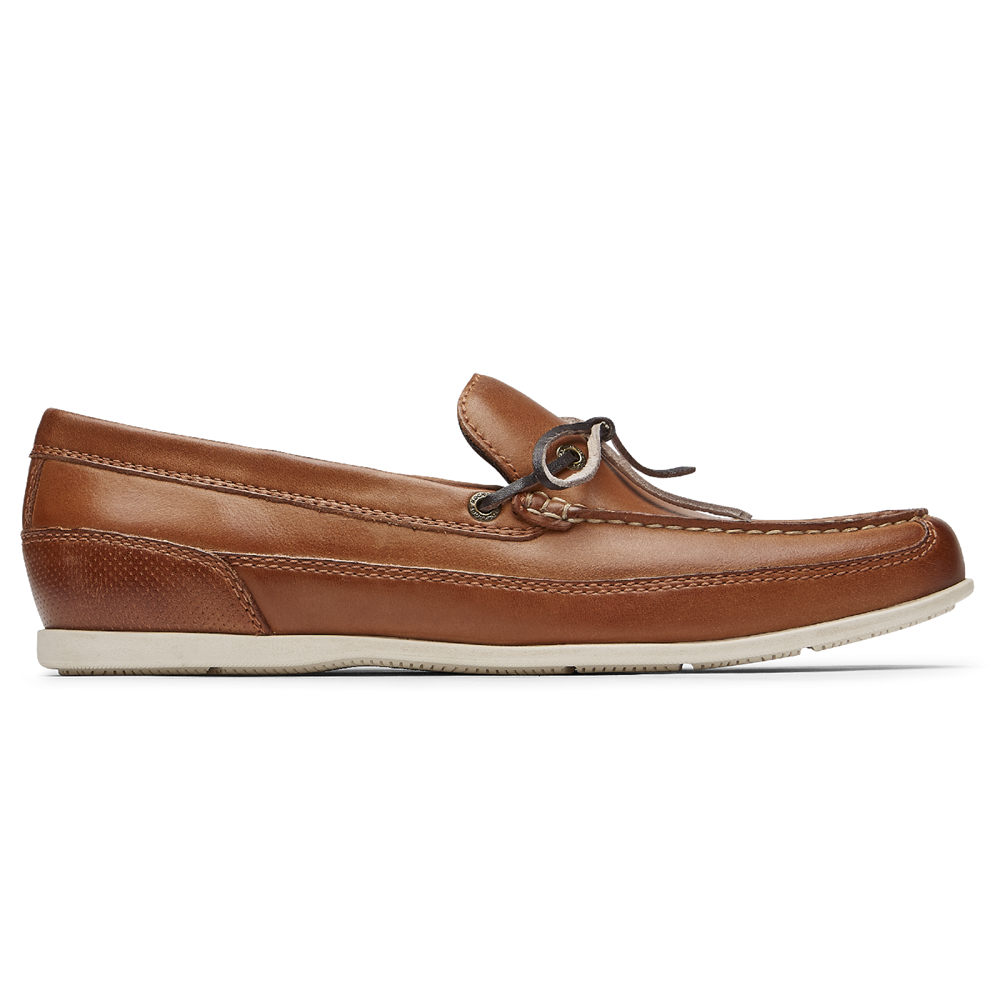 Rockport Loafers Herre Brune - Malcom Tie - JHAI42839